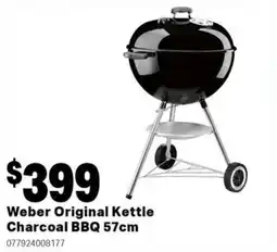 Mitre 10 Weber original kettle charcoal bbq offer