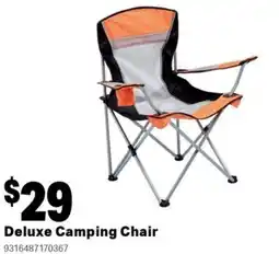 Mitre 10 Deluxe camping chair offer