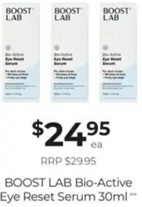 Boost LAB Bio-Active Eye Reset Serum 30 ml