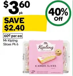 Woolworths Mr kipling slices offer
