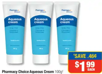 Direct Chemist Outlet Pharmacy Choice Aqueous Cream offer