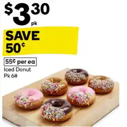 Woolworths Iced donut offer