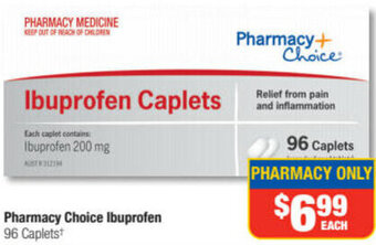 Direct Chemist Outlet Pharmacy Choice Ibuprofen offer