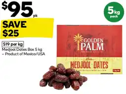 Woolworths Medjool dates box offer