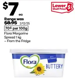 Woolworths Flora margarine spread offer