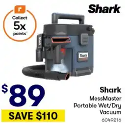 Woolworths Messmaster portable wet/dry vacuum offer