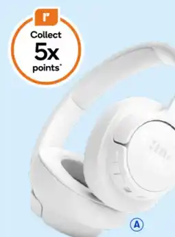 Woolworths Tune 720bt wireless over-ear headphones (white) offer