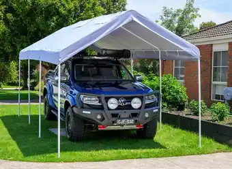 Streetwize Deluxe Waterproof Carport 3m x 6m