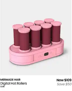 Myer Mermade hair digital hot rollers offer