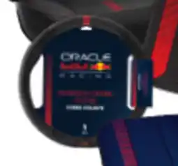 Autopro Oracle redbull black steering wheel cover offer