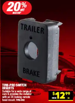 Autopro Tow-pro switch inserts offer