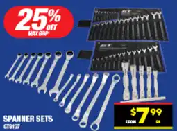 Autopro Spanner sets offer