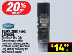 Autopro Black zinc aerosol offer