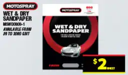 Autopro Wet & dry sandpaper offer