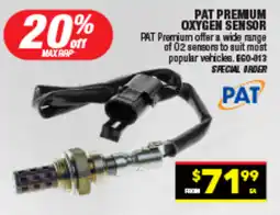 Autopro Pat premium oxygen sensor offer