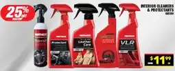 Autopro Interior cleaners & protectants offer