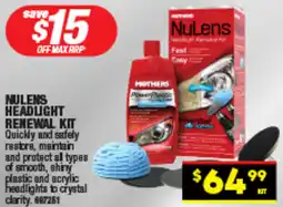 Autopro Nulens headlight renewal kit offer