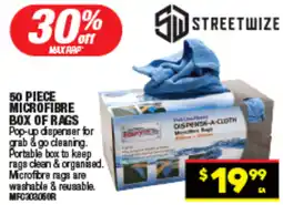 Autopro microfibre box of rags offer