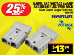 Autopro Narva and voltage 50amp anderson plug offer