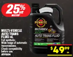 Autopro Multi-vehicle auto trans fluid offer