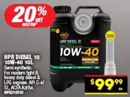 Autopro HPR DIESEL 10 10W-40 offer