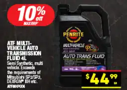 Autopro Atf multi- vehicle auto transmission fluid offer