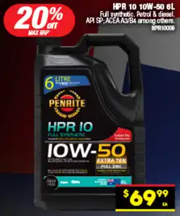 Autopro HPR 10 10W-50 offer