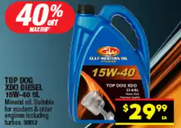Autopro Top dog xdo diesel 15w-40 offer