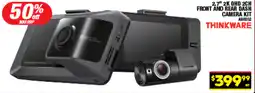 Autopro 2k qhd 2ch front and rear dash camera kit offer