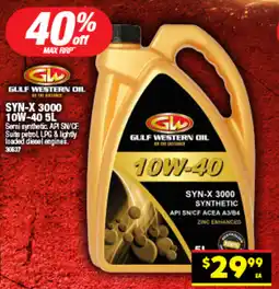 Autopro Gw gulf western oil offer