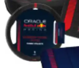 Autobarn Oracle rebull black steering wheel cover offer