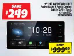 Autobarn Hd av head unit android auto & apple carplay. offer