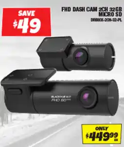 Autobarn Fhd dash cam 2ch 32gb micro sd offer