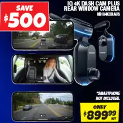 Autobarn Iq 4k dash cam plus rear window camera offer