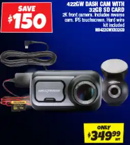 Autobarn 422gw dash cam with 32gb sd card offer