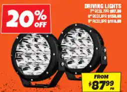 Autobarn Driving lights offer