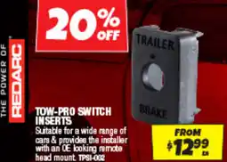 Autobarn Tow-pro switch inserts offer