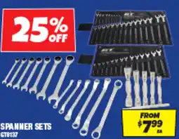Autobarn Spanner sets offer