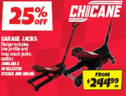 Autobarn Garage jacks offer