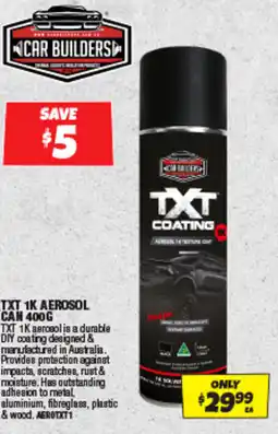 Autobarn Txt 1k aerosol can offer