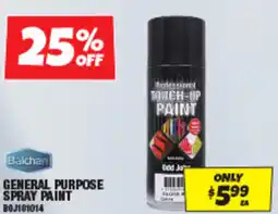 Autobarn General purpose spray paint offer