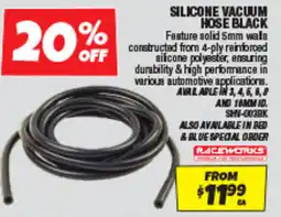 Autobarn Silicone vacuum hose black offer