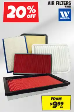 Autobarn Air filters offer