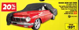 Autobarn Indoor show car cover offer