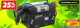 Autobarn Super power portable jump starters offer