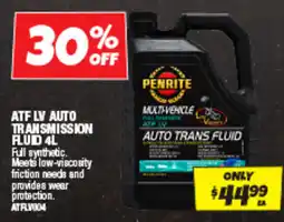 Autobarn Atf lv auto transmission fluid offer