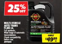 Autobarn Multi-vehicle auto trans fluid offer
