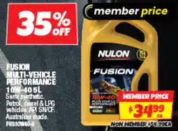 Autobarn Fusion multi-vehicle performance 10w-40 offer
