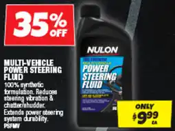 Autobarn Multi-vehicle power steering fluid offer