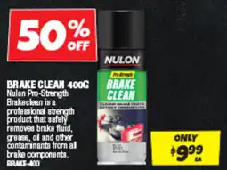 Autobarn Brake clean offer